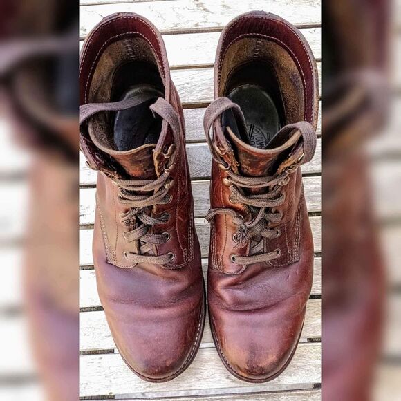 Wolverine 1000 Mile Men 10.5 Plain-Toe Original Boot